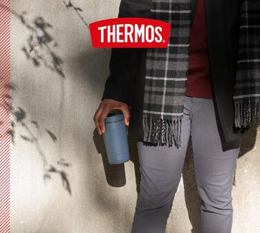 Термокружка Thermos GUARDIAN MUG 0,35 л, нержавіюча сталь, синя, ізольована, зручна для кави з собою, герметична, для миття в посудомийній машині