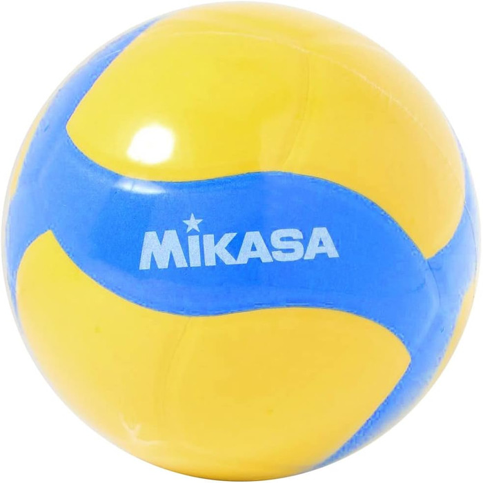 Волейбольний м'яч Mikasa Smile Valley №4 VS160W-Y, для залу, рекомендований тиск 0,10-0,15 кгс/см²