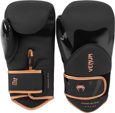 Боксерські рукавички Venum Challenger 4.0, чорні з бронзовим