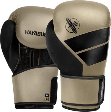 Боксерські рукавички Hayabusa S4 зі штучної шкіри для чоловіків, жінок та дітей, різні ваги (283-453 г), для тренувань, спарингів, кікбоксингу, бойових мистецтв, тхеквондо, MMA та муай-тай