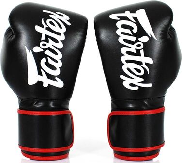 Боксерські рукавички Fairtex BGV-14, чорні, 12 унцій для ММА/Муай Тай