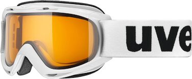 Лижні окуляри Uvex Unisex Youth Slider LGL ( в упаковці) (один розмір, білі)