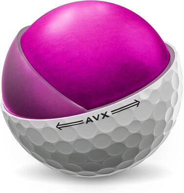 М'яч для гольфу Titleist AVX - преміум продуктивність і м'якість