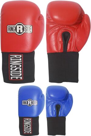 Рукавички Ringside Competition, Velcro, сині, 284 г, 12 унцій