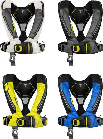 Жилет рятувальний Spinlock Deckvest 6D 170N з HRS - білий