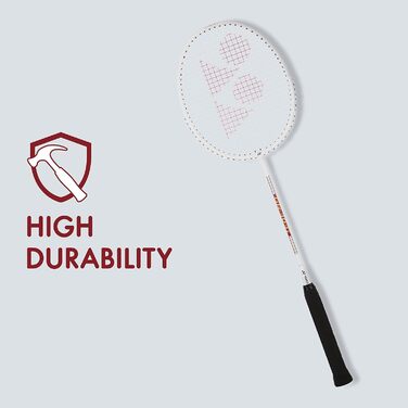 Ракетка Yonex GR 303 алюмінієва з повною кришкою (біла)