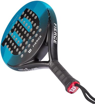 Ракетка Wilson Fierce Elite Padel, 2 шт., Синій/Чорний