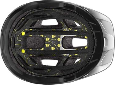 Велошолом SCOTT 275202 для дорослих, унісекс, біло-чорний, розмір M