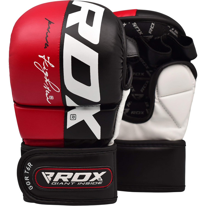RDX MMA рукавички для спарингу та бойових мистецтв, відкриті, вентильовані, для чоловіків і жінок, для муай тай, кікбоксингу, греплінгу