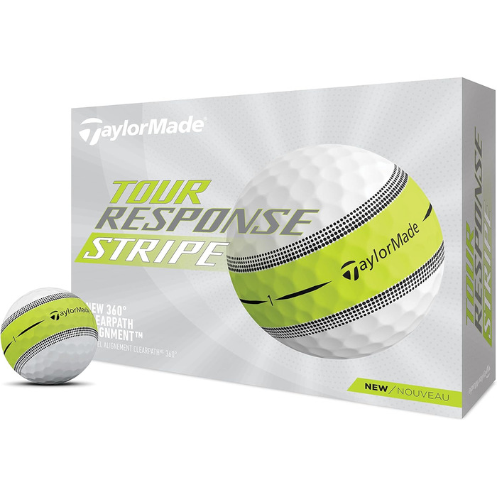 М'яч для гольфу TaylorMade Tour Response Stripe '23