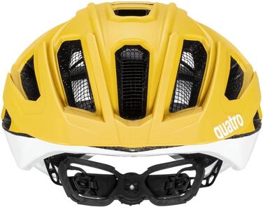 Шолом Uvex Quatro CC All Mountain Enduro MTB матовий жовтий 2024 52-57 см