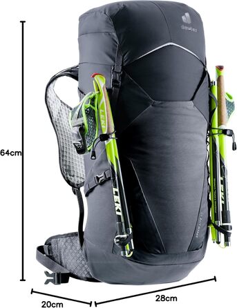 Deuter Speed Lite 30 легкий туристичний рюкзак 30 л (чорний)