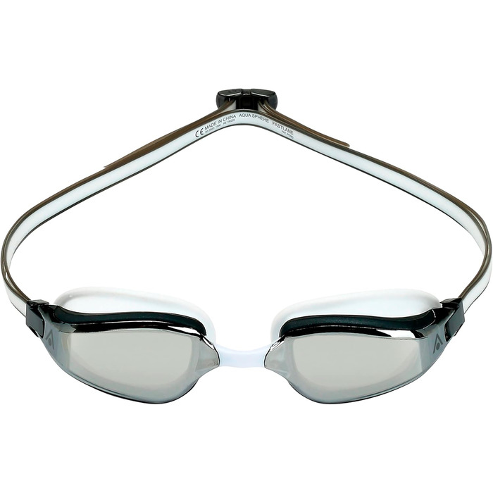 Окуляри Aquasphere Fastlane, UV захист, силікон, SILVER TITANIUM