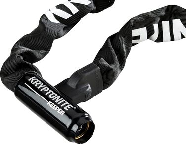 Велозамок Kryptonite Keeper 510 та Keeper 785, ланцюговий та тросовий, чорний, 3мм/100см, інтегрований замок