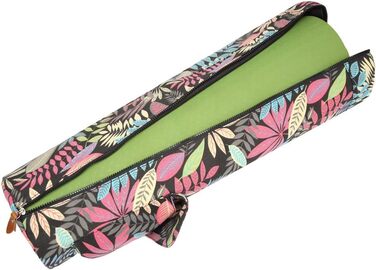 Сумка ELENTURE Yoga Mat, сумка-тоут з килимком для йоги на повній блискавці, для жінок і чоловіків, з багатофункціональними кишенями для зберігання та регульованим плечовим ременем