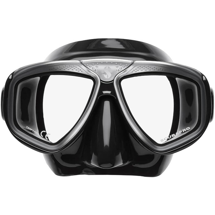 Маска для дайвінгу Scubapro Zoom, чорна, регулятор дихання для холодної води, унісекс, для дорослих, універсальний розмір, багатокольорова