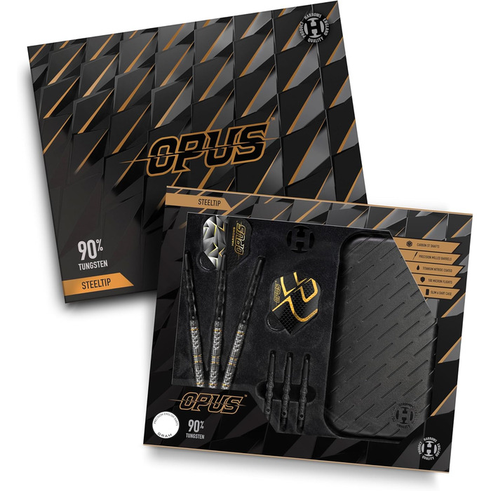 Набір борон Opus Darts 90, 16 шт., карбонові запаси, Opus Flight