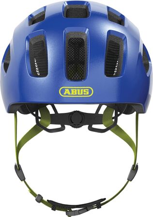 Велошолом ABUS Youn-I 2.0 з LED-світлом для дітей, підлітків та молоді, розмір M (52-57 см), блакитний