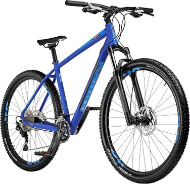 Дюймовий гірський велосипед чоловічий MTB велосипед Hardtail Fusion x Shimano 2x10 Deore RD-M4120 SGS - ROCKSHOX Judy - висота рами 42, 46, 50 і 54 - модельний рік 2023 42см (зріст 155-165см), 29