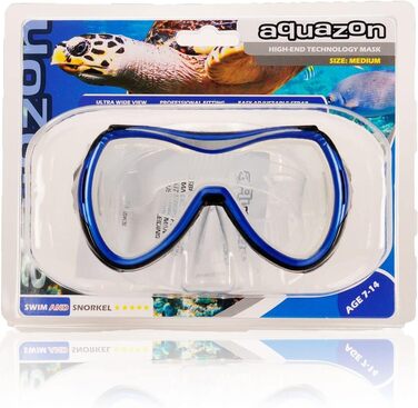 Окуляри AQUAZON Maui - Clear Look, силікон, 7-12 років