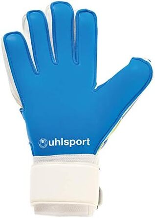 Рукавички воротаря uhlsport Aquasoft білі/сині/зелені (розмір 7.5)