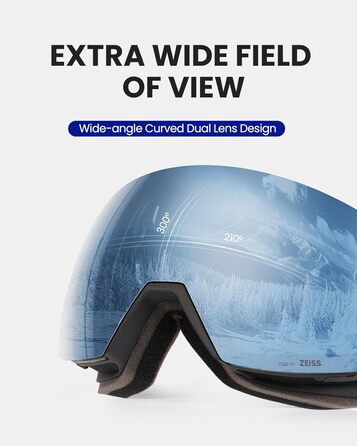 Окуляри OutdoorMaster Ultra від ZEISS, OTG, антизапотівають, магнітні