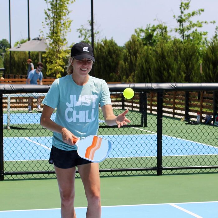 Ракетка для піклболу Just Chill Pickleball - графіт, стільникова серцевина, комфортне зчеплення