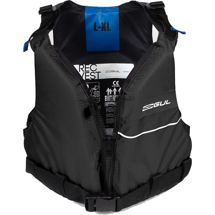 Водні види спорту S/M Black - GK0007-B7, 50N Kayak Buoyancy Aid