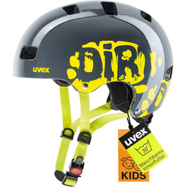 Дитячий велосипедний шолом uvex Kid 3, міцний, з регулюванням розміру та знімною підкладкою