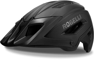 Шолом унісекс Rogelli Onyx - шосейний/MTB, чорний L-XL