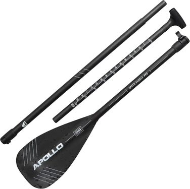 Весло Apollo Carbon SUP, 3 шт., 180-220 см, для дітей і дорослих