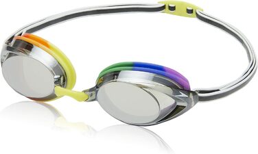 Окуляри Speedo Vanquisher 2.0 дзеркальні (Rainbow/Grey, M)