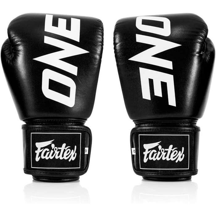 Рукавички Fairtex BGV1 ONE Муай Тай 12 унцій Чорний