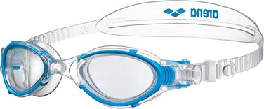 Окуляри для плавання Nimesis Crystal, UV захист, антифог, Clear-Lightblue