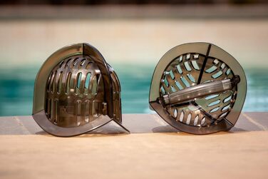 Набір водних гантелей Aquatic Bell із середнім опором, для аквафітнесу, силових і кардіотренувань, з інструкцією, міцний полікарбонат, 1 пара (MRPCBELL)