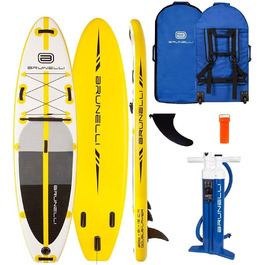 Надувна SUP-дошка Brunelli 10.0 Premium 305x78 см для серфінгу, весло, iSUP