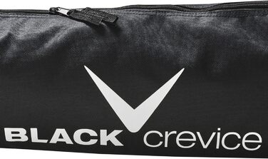 Сумка Crevice Nordic Ski Bag 210 см, міцна, 600D/PVC, чорна/срібляста