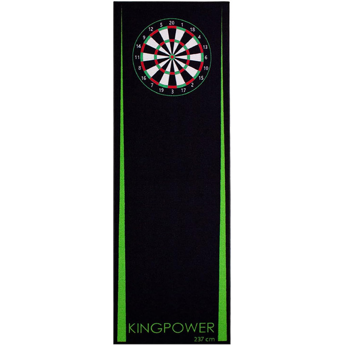 Килим Kingpower Dart Mat 237x80см зелений, лінія розряду, захист підлоги