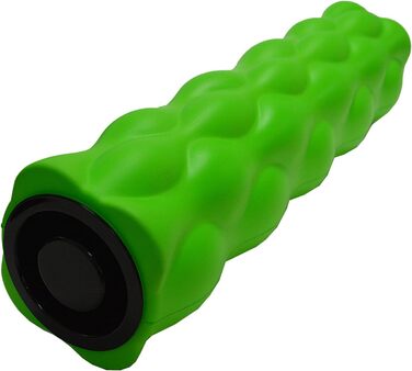 Масажний ролик Yoga Roller Fascia Roller з піни, довжина 46 см, 13 х 11 см, колір рожевий