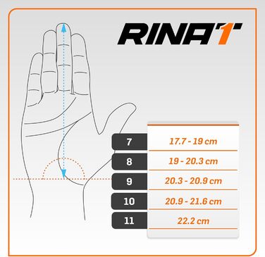 Рукавички Rinat Nkam Pro білі, розмір 45