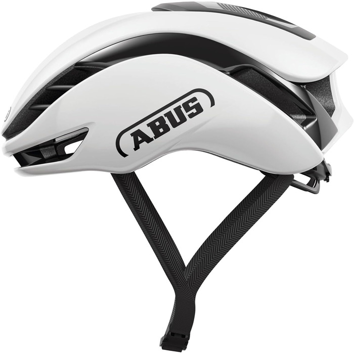 Шолом ABUS Gamechanger 2.0 Aero Helmet L (57-61 см) Білий (глянцевий)