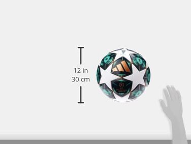 М'яч футбольний Adidas UEFA Champions League J350, зелений, розмір 4, унісекс