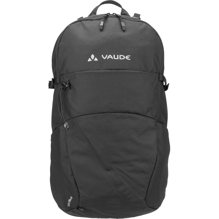 Рюкзак VAUDE Wizard 18+4 чорний, водовідштовхувальний туристичний рюкзак для жінок і чоловіків, зручна система перенесення, органайзер