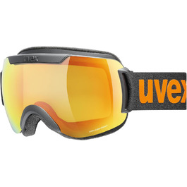 Гірськолижні окуляри Uvex Unisex Downhill 2000 CV () один розмір чорний килимок/оранжево-жовтий