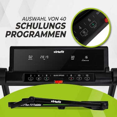 Складана бігова доріжка Run Fit для дому з нахилом, 150 кг, Walking Pad