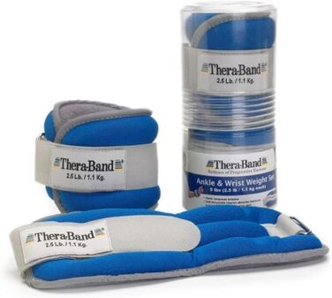 Манжети TheraBand Blue 1,130 кг (1 пара), Onesize