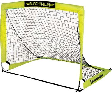 Ворота портативні Franklin Sports Blackhawk висувні - 4'x3', чорні