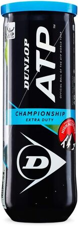 Тенісні м'ячі DUNLOP ATP Championship XD для високогір'я, сумка