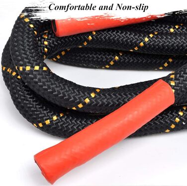 Мотузка NENGGE Battle Ropes 9м-15м Ø38/50 мм для фітнесу