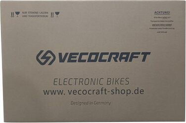 Електровелосипед VecoCraft Nemesis 20', акум. 36 В, сумісний зі stvzo